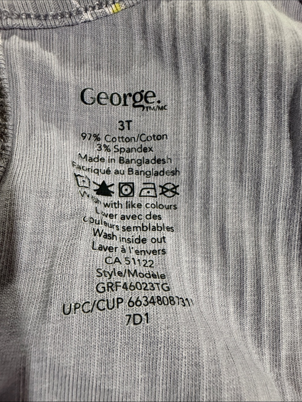 George Lavender Ribbed Floral Set - Picture 4 of 4
